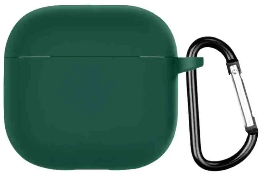 Чехол для наушников Helment Case Silicone Airpods 4 (AIRPOD4DB), зеленый