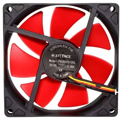 Ventilator de carcasă Xilence XPF92.R (XF038), negru/roșu