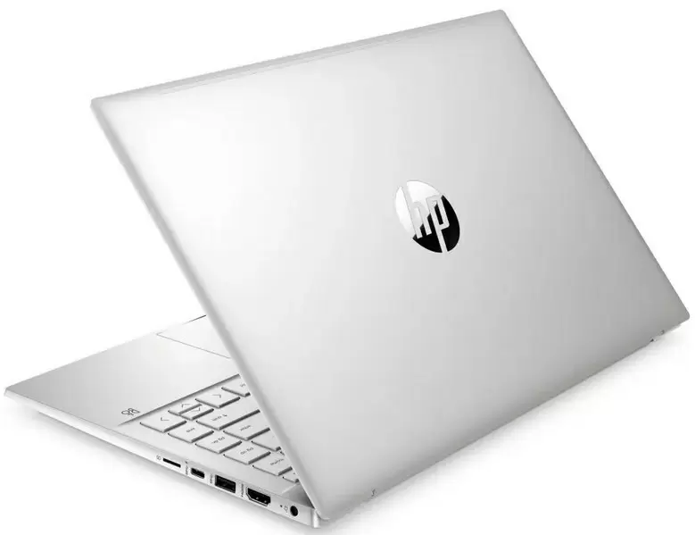 Ноутбук HP Pavilion 14-ec0034ur (14"/FHD/Ryzen 5 5500U/8GB/512GB/AMD Radeon), серебристый