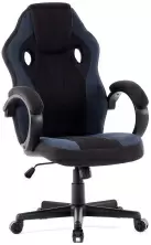 Геймерское кресло SENSE7 Prism Fabric, черный/синий
