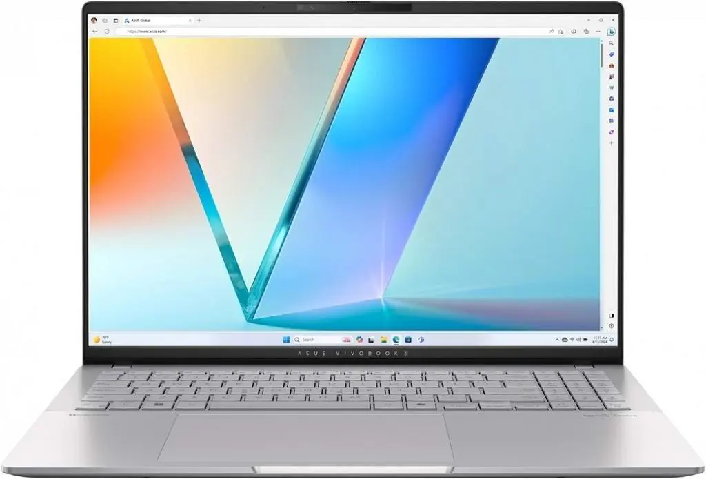 Laptop Asus Vivobook S 16 OLED M5606WA (16.0"/3.2K/Ryzen AI 9 365/24GB/1TB/Radeon 880M), argintiu pe tehnoparc.md Laptop Asus Vivobook S 16 OLED M5606WA (16.0"/3.2K/Ryzen AI 9 365/24GB/1TB/Radeon 880M), argintiu