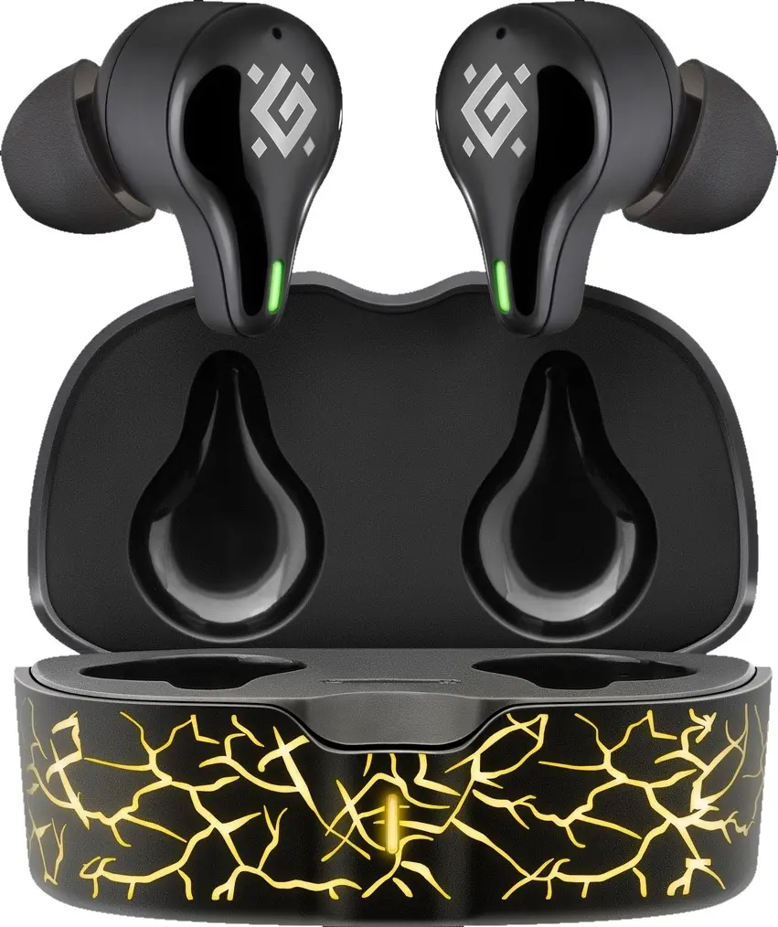 Căşti Defender Cyber Dots 250, negru