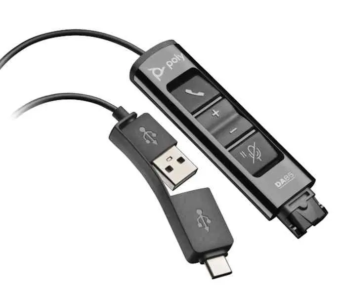 Adaptor Poly 786C7AA, negru