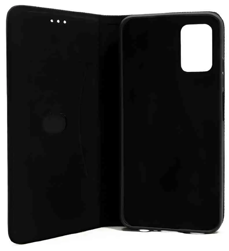 Чехол WOO Shell Flip Nylon Oppo A5 4G (WOOCFLNOPA5BK), черный