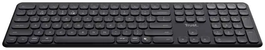 Tastatură Trust Vaiya, negru