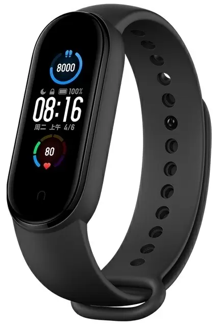 Фитнес браслет Xiaomi Mi Band 5, черный