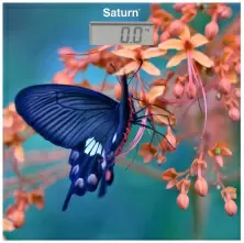 Напольные весы Saturn ST-PS0298, голубой/рисунок