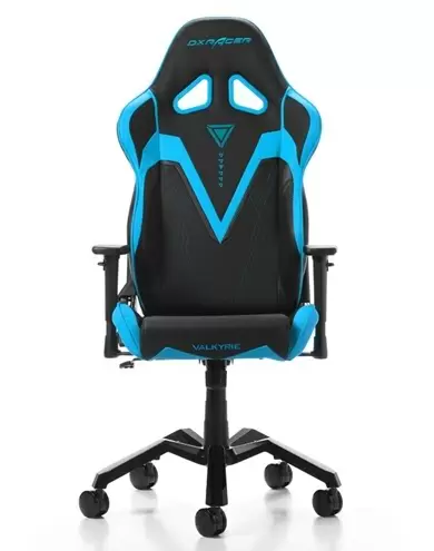 Scaun de birou DXRacer GC-V03-NB, negru/albastru