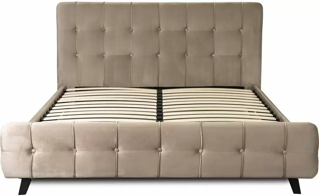 Кровать Mebel Elite Lino 160x200см, бежевый