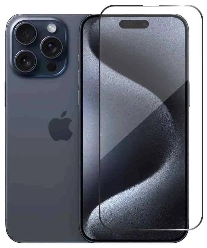 Sticlă de protecție Helmet Diamond Glass 5D iPhone 15 Pro Max Black