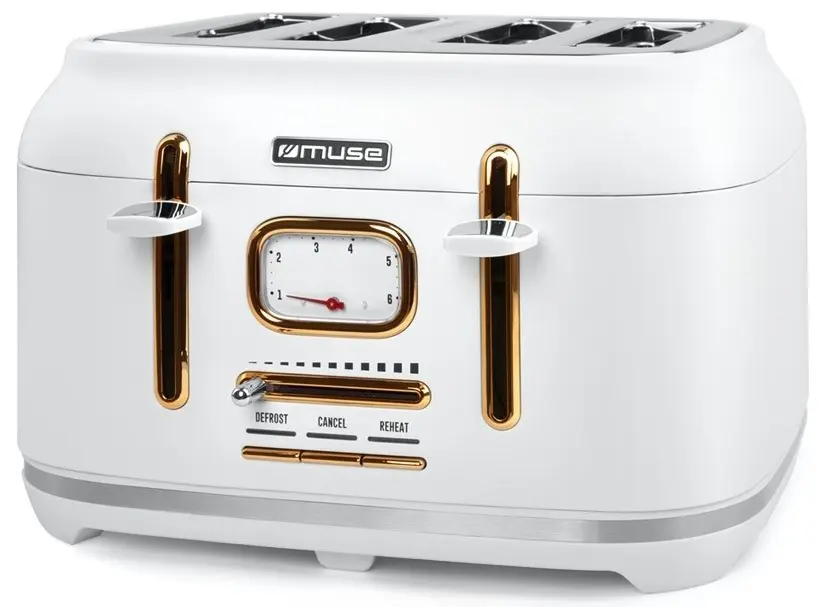 Тостер Muse MS-131 W, белый