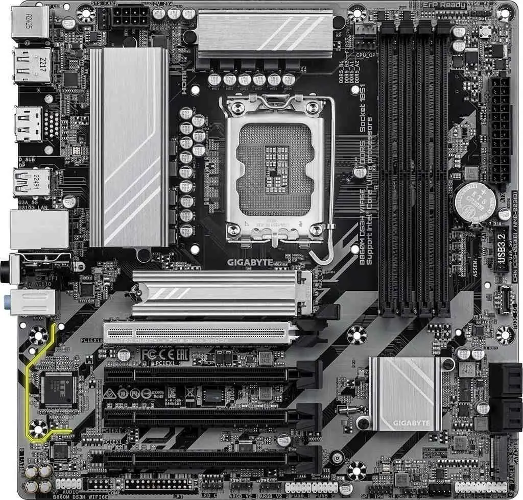 Placă de bază Gigabyte B860M DS3H Wi-Fi6E