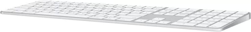 Tastatură Apple Magic Keyboard with Touch ID and Numeric Keypad Russian, argintiu
