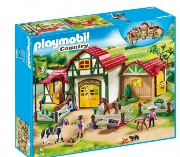 Set jucării Playmobil Horse Farm