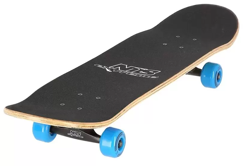 Skateboard Nils Extreme CR3108SA Spot, negru/albastru