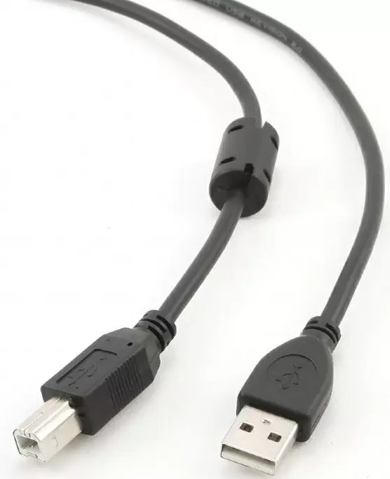Кабель Cablexpert CCFB-USB2-AMBM-3M, черный