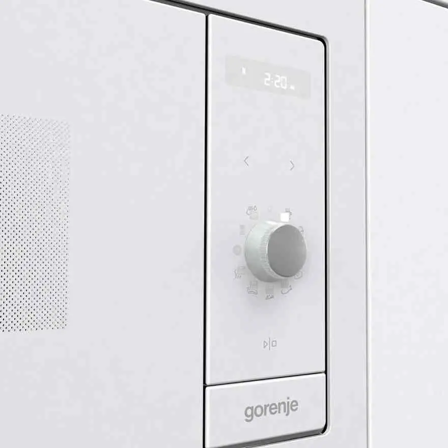 Cuptor cu microunde incorporabil Gorenje BM235G1SYW, alb pe tehnoparc.md Cuptor cu microunde incorporabil Gorenje BM235G1SYW, alb