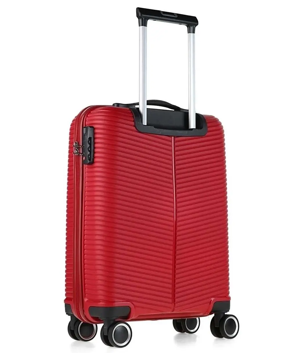 Комплект чемоданов CCS 5224 Set, бордовый