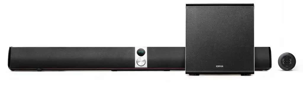 Soundbar Edifier S70DB, lemn/negru