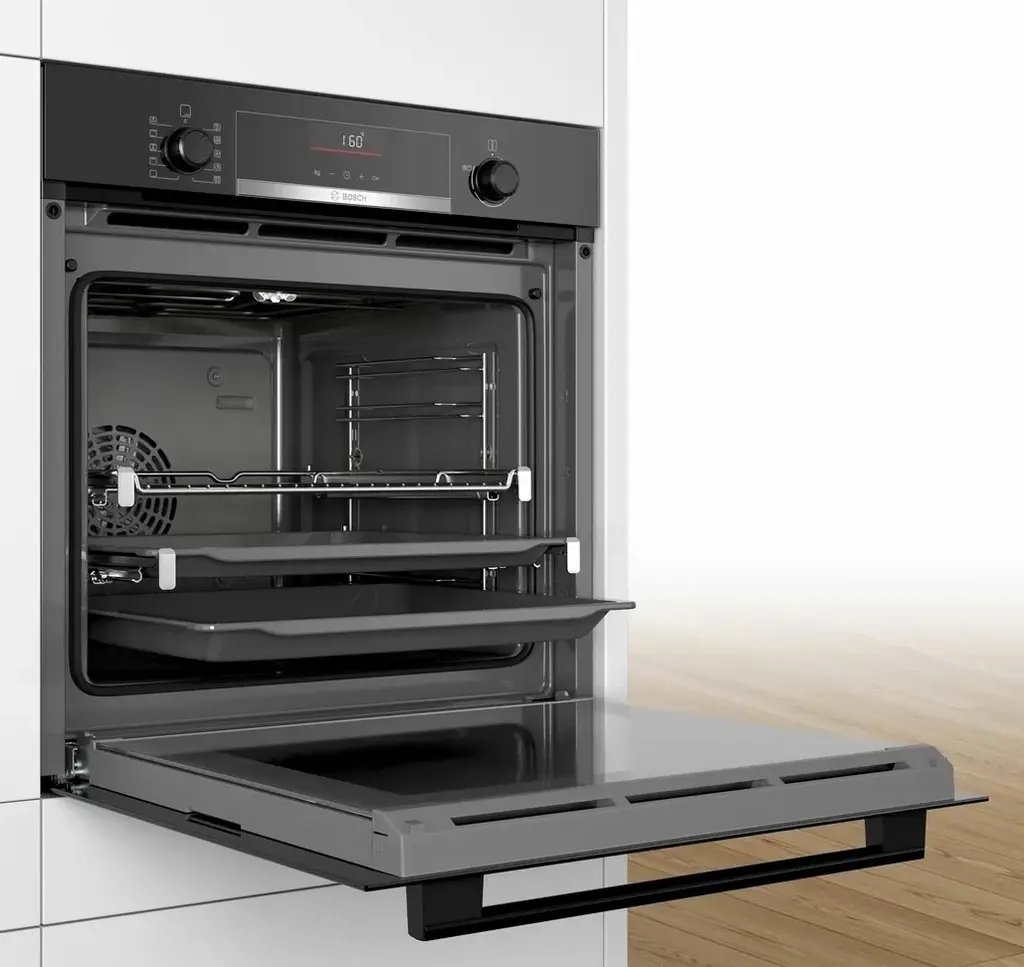 Cuptor electric Bosch HBG536HB0R, negru