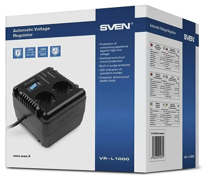 Stabilizator de tensiune Sven VR-L1000