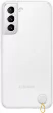 Husă de protecție Samsung Clear Protective Cover Galaxy S21, alb