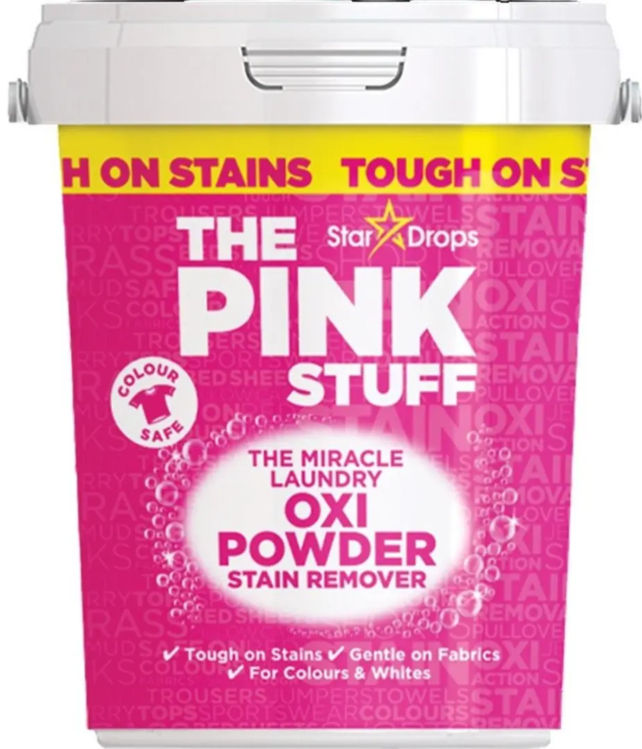 Пятновыводитель THE PINK STUFF Oxi Powder Stain Remover color 1Kg на tehnoparc.md Пятновыводитель THE PINK STUFF Oxi Powder Stain Remover color 1Kg