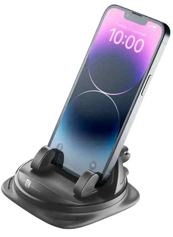 Автодержатель Cellularline Dash Hub 360, черный