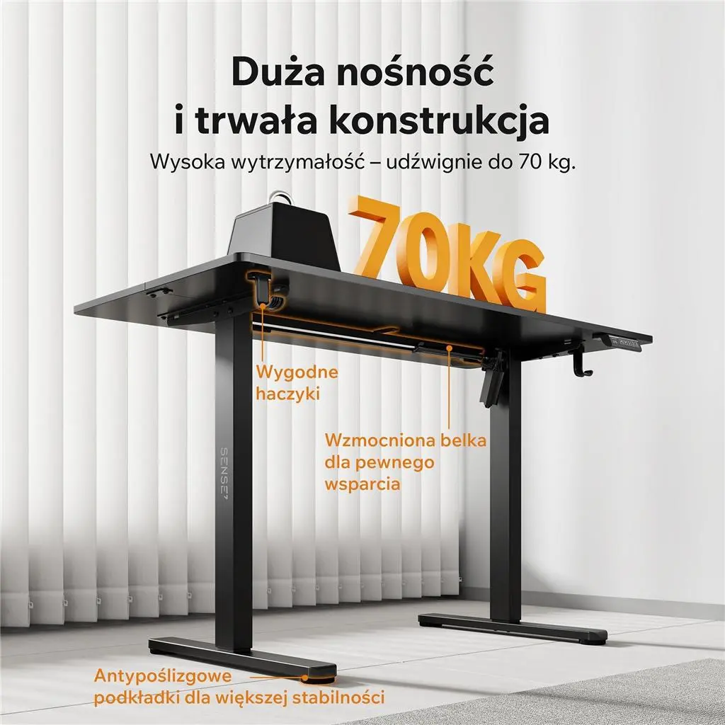 Письменный стол Sense7 Nojo Light 120x60