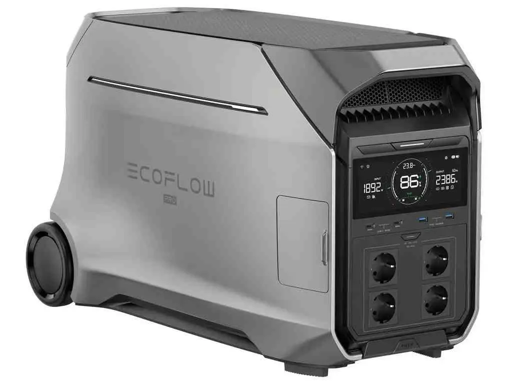 Stație de încărcare portabilă EcoFlow Delta Pro 3, gri