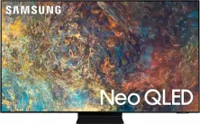 Televizor Samsung QE75QN90AAUXUA, negru/gri
