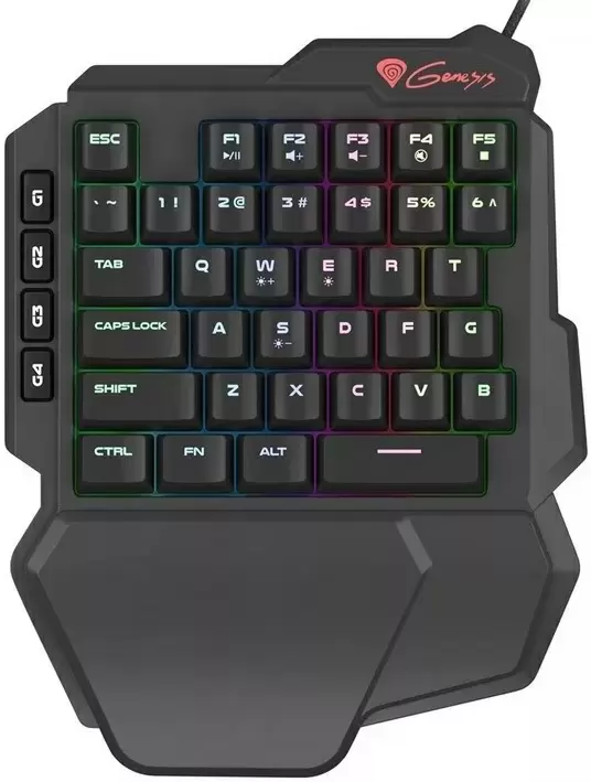 Клавиатура Genesis Thor 100 RGB, черный