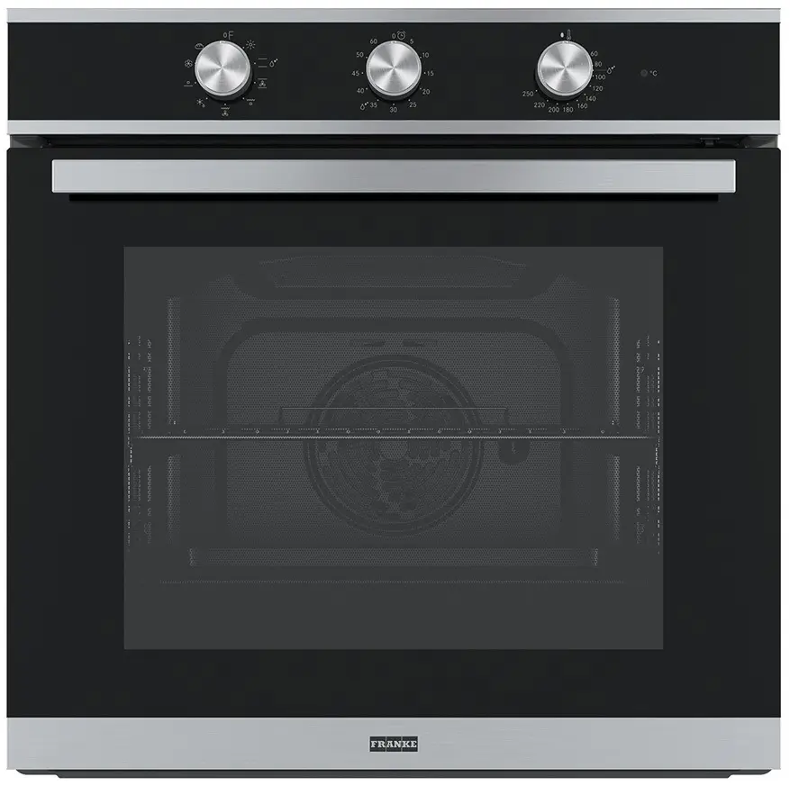 Cuptor electric Franke FSM 82 H XS, negru/inox pe tehnoparc.md Cuptor electric Franke FSM 82 H XS, negru/inox
