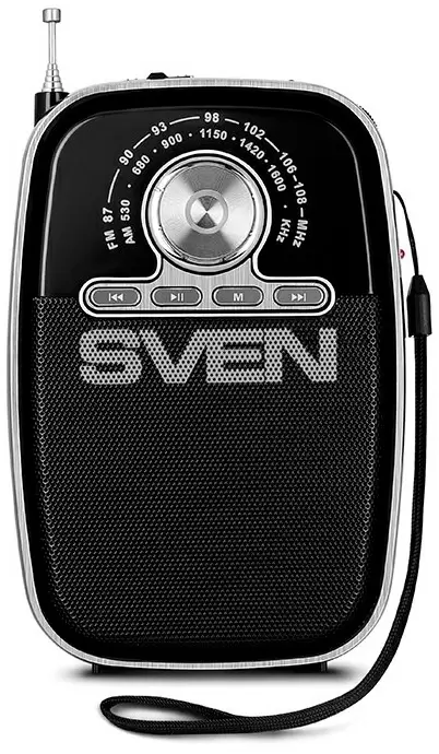 Радиоприемник Sven SRP-445, черный