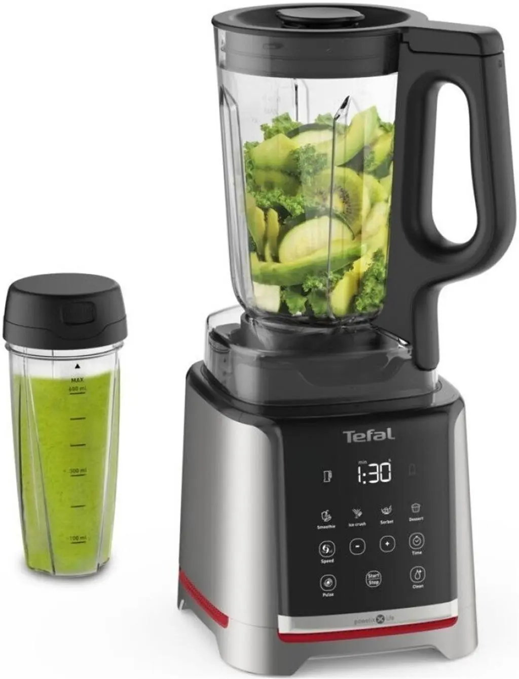 Blender Tefal BL91HD31, negru/argintiu
