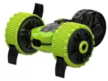 Jucărie teleghidată Crazon Tricycle Amphibious Stunt Car, verde