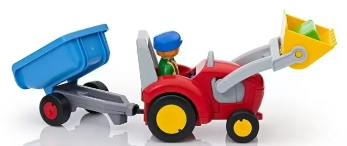 Игровой набор Playmobil Tractor with Trailer