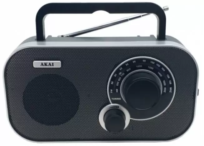 Radio portabil Akai APR-5112, negru/argintiu