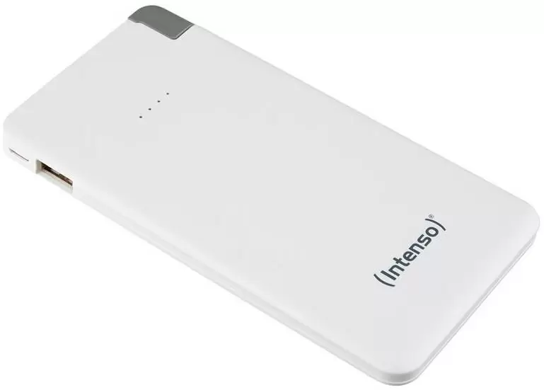 Внешний аккумулятор Intenso Intenso® Mobile Chargingstation, 10000 mAh, Slim, белый