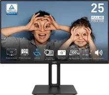 Монитор MSI PRO MP251P, черный на tehnoparc.md Монитор MSI PRO MP251P, черный