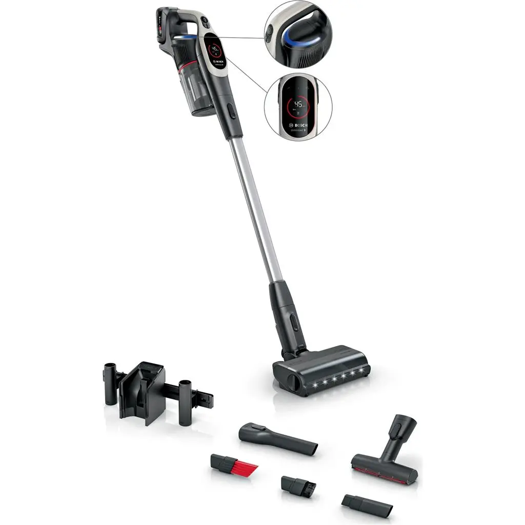 Вертикальный пылесос Bosch BCS931GAC, черный