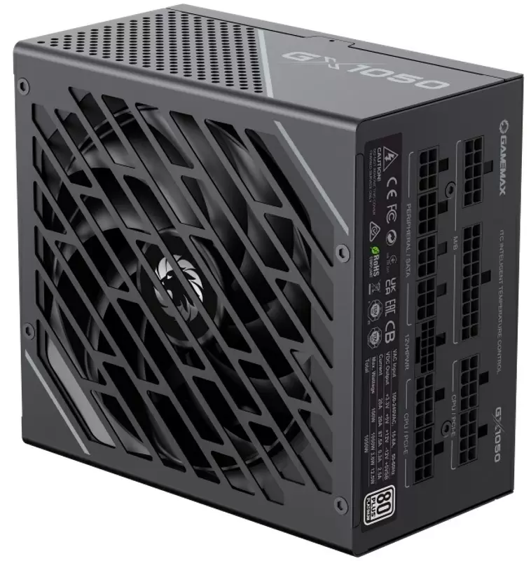 Sursă de alimentare Gamemax GX-1050 Pro, negru