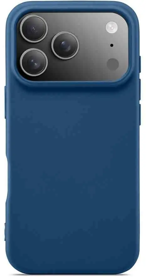 Husă de protecție WOO Liquid Silicone iPhone 17 Pro Max (WOOLSCMIP17PMBL), albastru