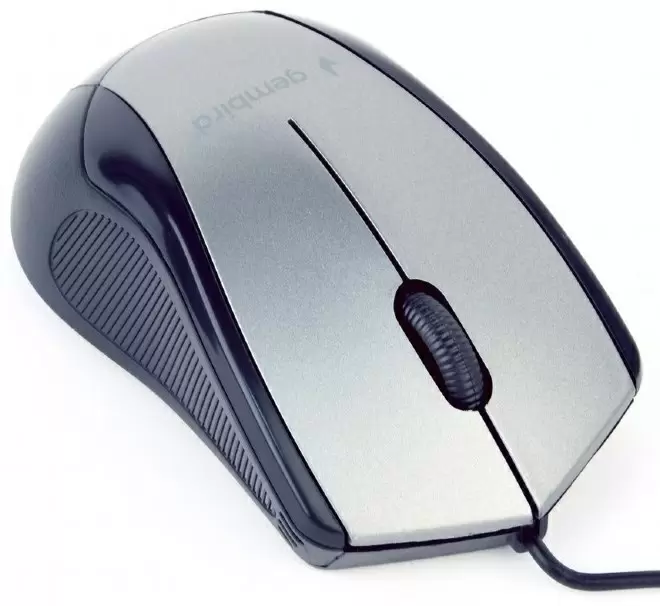 Mouse Gembird MUS-3B-02-BG, negru/gri