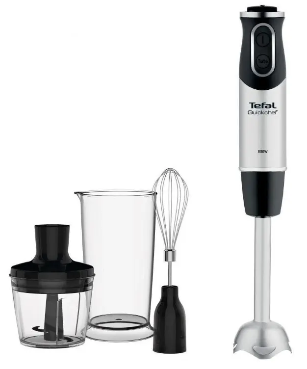 Blender Tefal HB653838, negru/gri