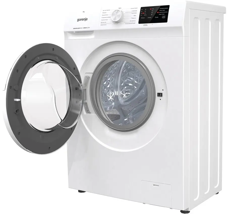 Maşină de spălat rufe Gorenje WHP60SF/UA, alb