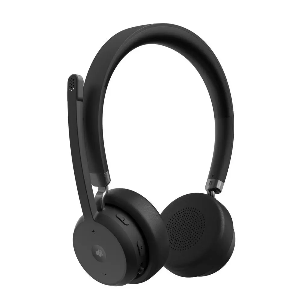 Căşti Lenovo Wireless VoIP, negru