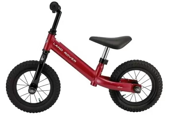 Bicicletă fără pedale Rastar Land Rover Balance Bike 12", roșu