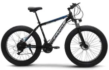 Велосипед Frike Fatbike 26, черный/синий