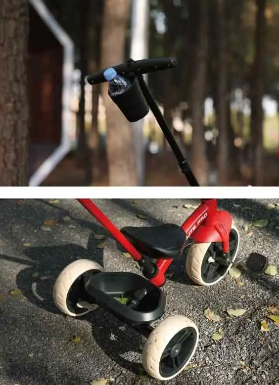Bicicletă pentru copii Qplay Elite Pro, roșu
